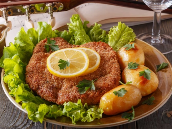 Schabowy z ziemniakami