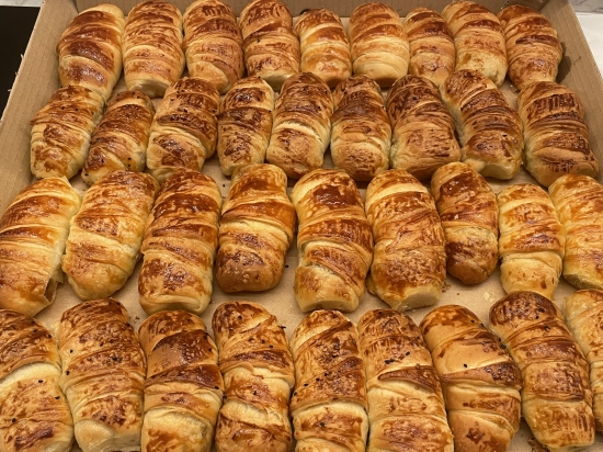 Peynirli katmer poğaca 12 szt