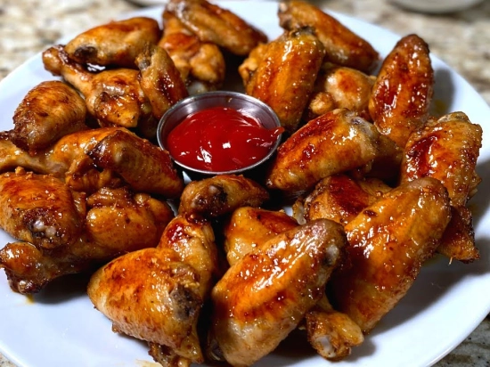 Skrzydełka teriyaki