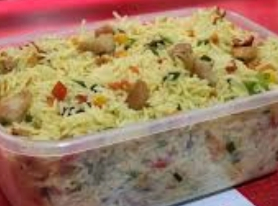 Fried Rice with chicken and shrimps 3 L