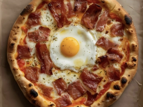 Pizza Carbonara 35 CM!!!