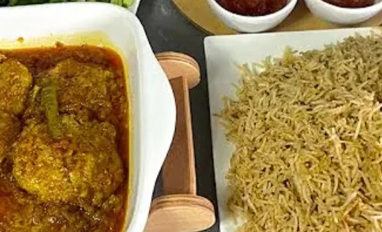 Afghani Plao z gulaszem z klopsikami