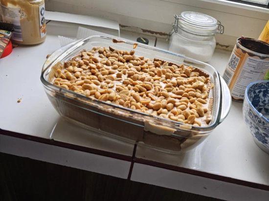 Ciasto typu Snickers