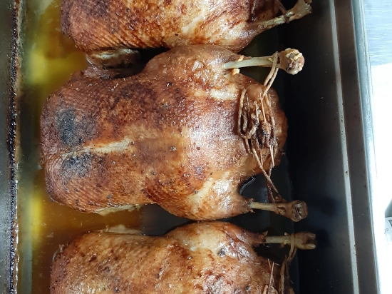 Kaczka pieczona po polsku