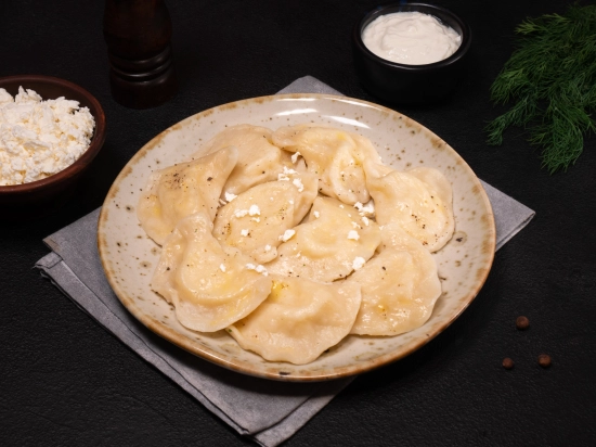Pierogi z serem na słono - 10 szt