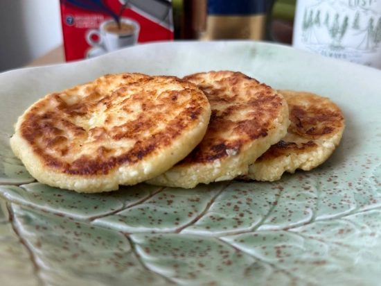 Serniki proteinowe z twarogu chudego (3szt)