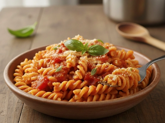 fusilli marinara