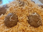 Afghani Plao z gulaszem z klopsikami