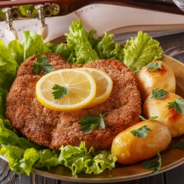 Schabowy z ziemniakami