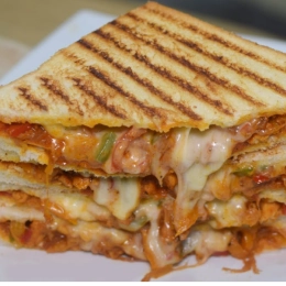 Chicken fajita sandwich
