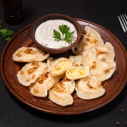 Pierogi z ziemniakami VEGA - 10 szt