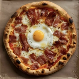 Pizza Carbonara 35 CM!!!