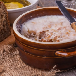 Smalczyk domowy z cebulką