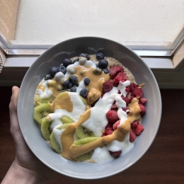 Wysokobiałkowa owsianka 🥣