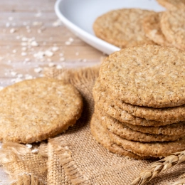 Duże ciastka owsiane (Vegan) 5 szt (250 gr, dla 2 osób +)