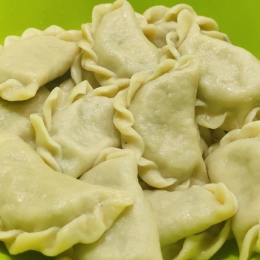 Pierogi z kapustą i grzybami 1kg!