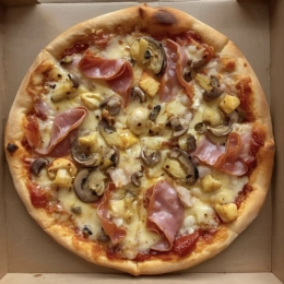 Pizza Vesuvio 35 CM!!!