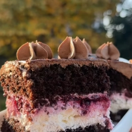 Chocolate Cherry Cake.