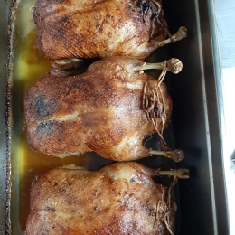 Kaczka pieczona po polsku