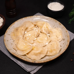 Pierogi z serem na słono - 10 szt