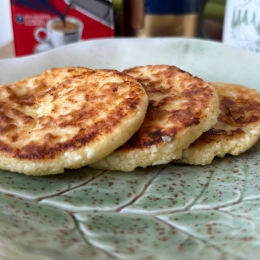 Serniki proteinowe z twarogu chudego (3szt)