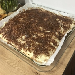 Ciasto „Wiśnia pod śniegiem”