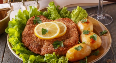 Schabowy z ziemniakami