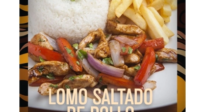 Pollo saltado