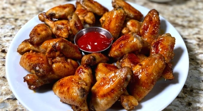 Skrzydełka teriyaki