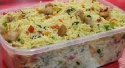 Fried Rice with chicken and shrimps 3 L