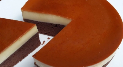 Ciasto Flan z Karmelą 16cm