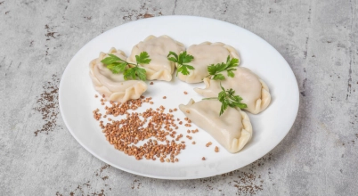 Pierogi z kaszą gryczaną