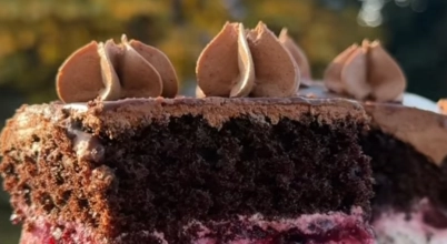 Chocolate Cherry Cake.