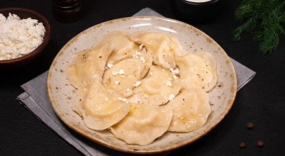 Pierogi z serem na słono - 10 szt