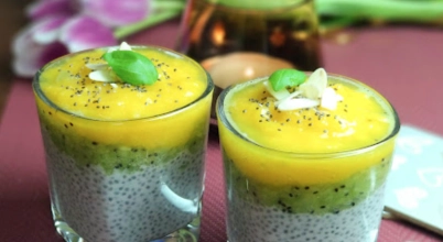 JOGURT Z MANGO I CHIA