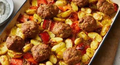 Pulpeciki w sosie jogurtowo pomidorowym
