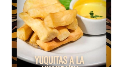 Yuquitas a la huancaina