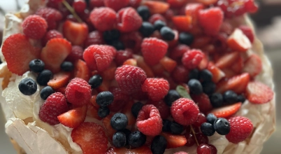 Beza Pavlova  29 cm średnicy (mała)