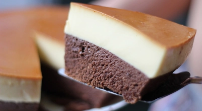 Ciasto Flan z Karmelą 20cm