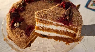 Tort karmelowy miód