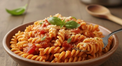 fusilli marinara