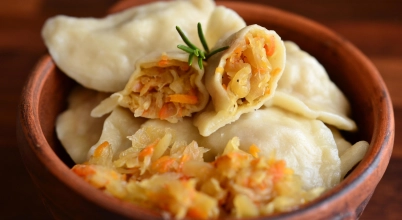 Pierogi z kapustą i borowikami VEGA - 10 szt