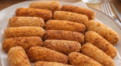 Portugalskie Krokiety z Wieprzowiną